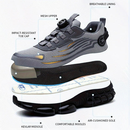 Men's Low Top Casual Safety Sneakers