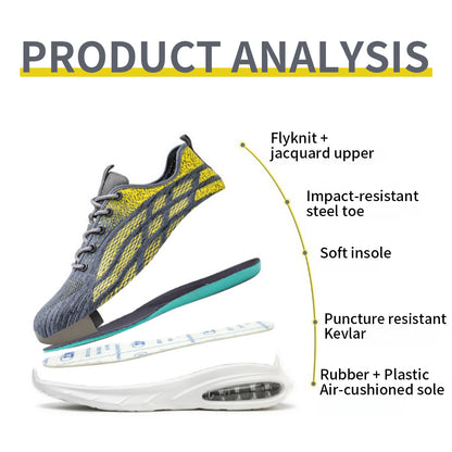 Unisex Steel Toe Safety Sneakers