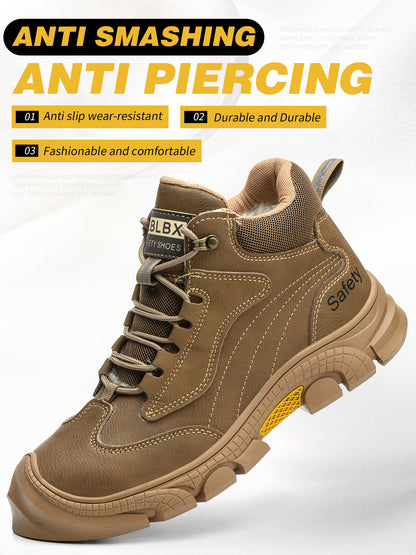 Men's Steel Toe Kevlar Work Shoes