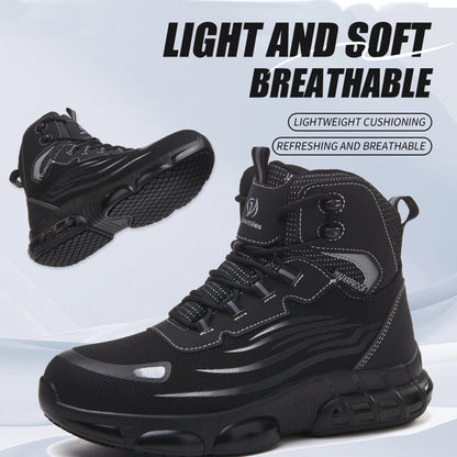 Men's Waterproof Steel Toe Work Shoes