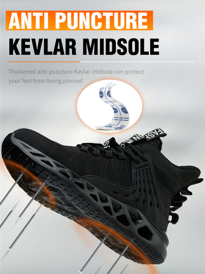 Steel Toe Work Boots – Rubber Non-Slip