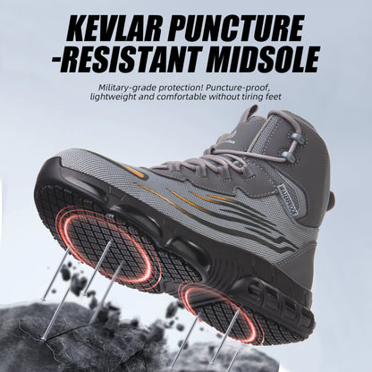 Men's Waterproof Steel Toe Work Shoes
