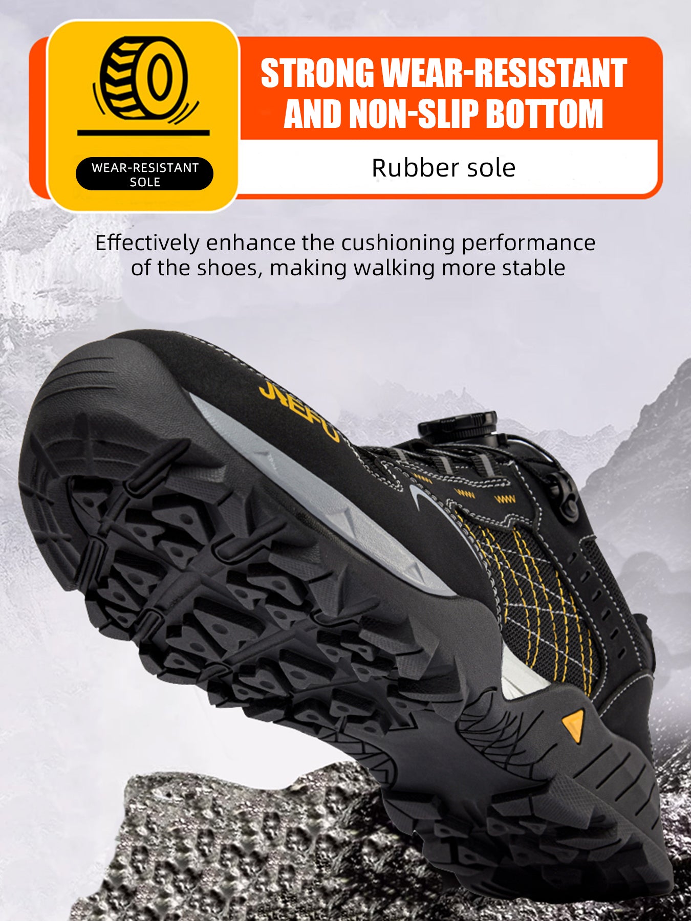Men's Safety Work Shoes – Composite Toe, Anti-Slip & Puncture-Resistant, Lightweight Sports Style for Construction, Factory, Warehouse & Outdoor Workers