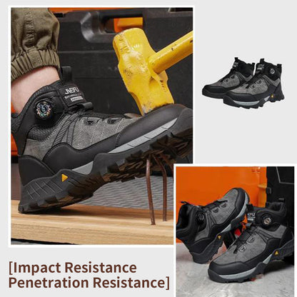 Men's Mid-Top Casual Safety Sneakers