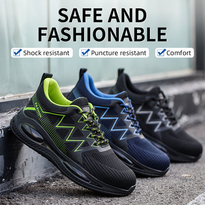 Men's Steel Toe Safety Work Boots