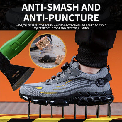 Men's Low Top Casual Safety Sneakers